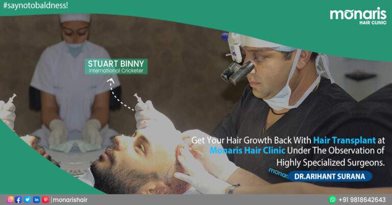 Dr. Surana with Stuart Binny