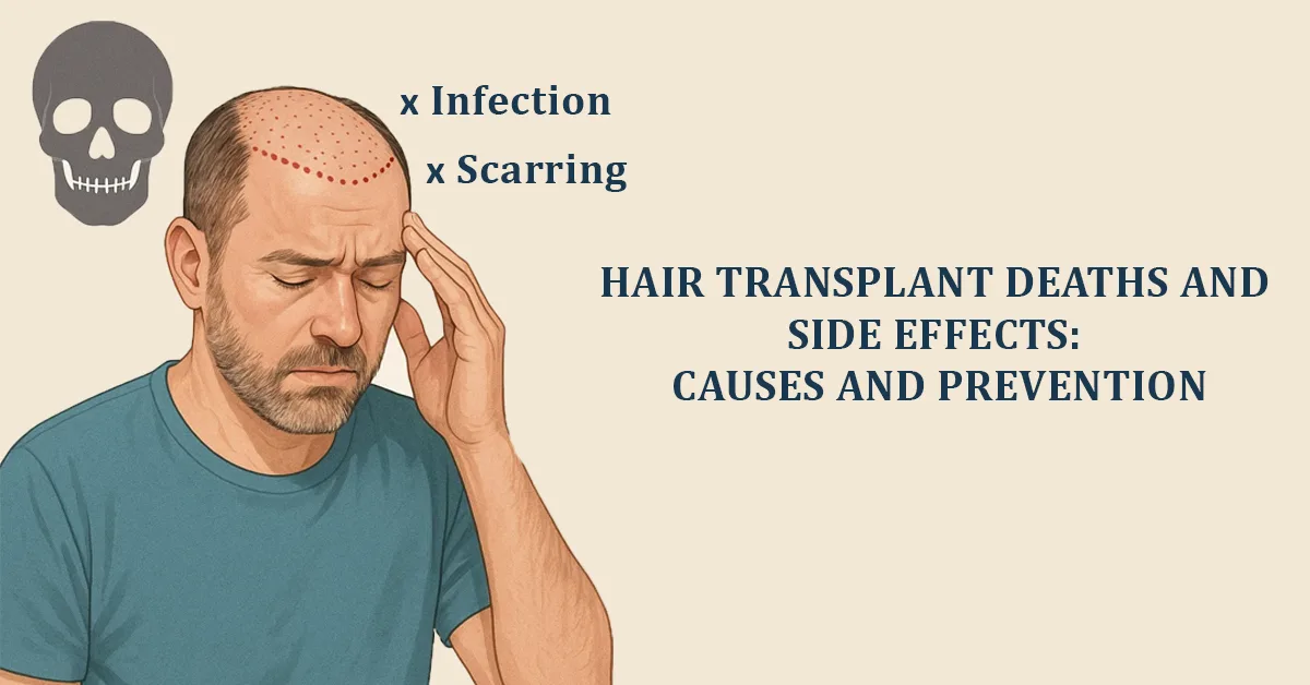 Hair Transplant Deaths and Side Effects: Causes and Prevention 1 2