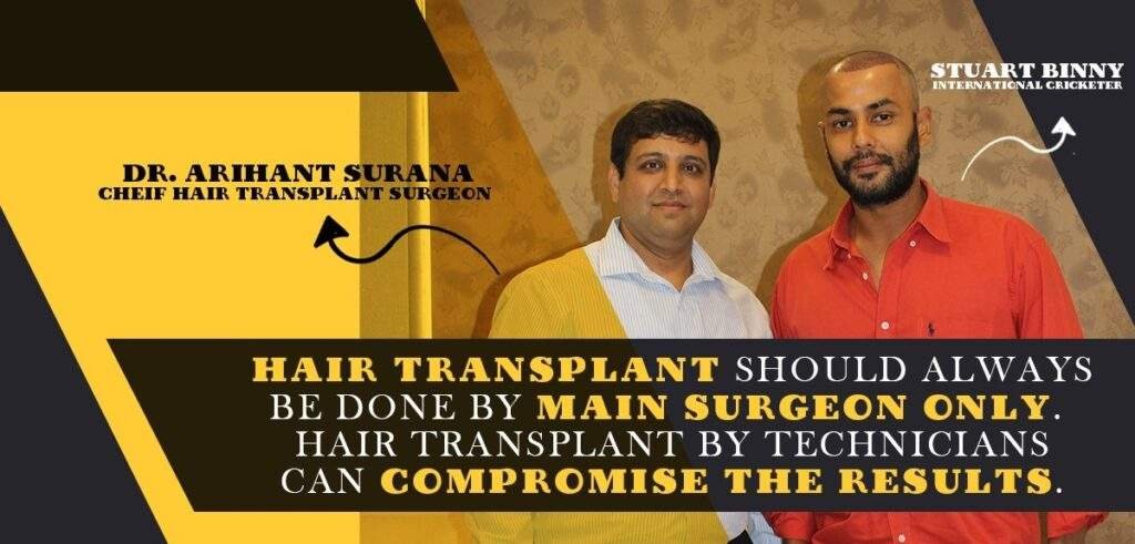 From the Cricket Field to a Fresh Look: Stuart Binny’s Hair Restoration Experience 1 Monaris Hair Clinic 11feb